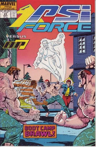 PSI Force #23 - Marvel Comics - 1988