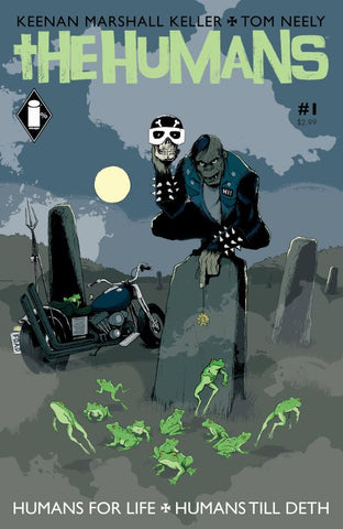 The Humans #1 - Image Comics - 2014 - Neely Forbidden Planet Jetpack variant