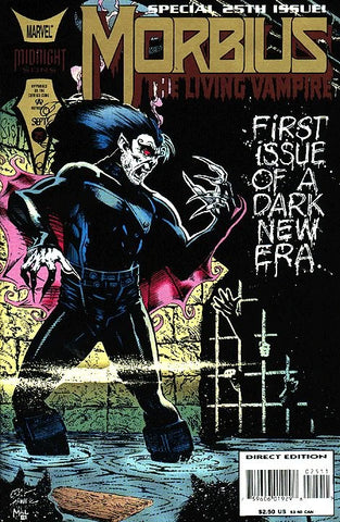 Morbius : The Living Vampire #25 - Marvel Comics - 1994