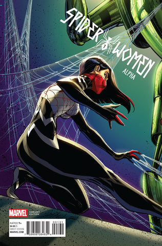Spider-Women: Alpha #1 - Marvel Comics - 2016 - Campbell Connecting Variant