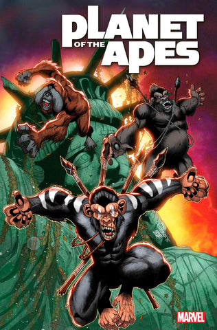 Planet of the Apes #1 - Marvel Comics - 2023 - Lubera Variant