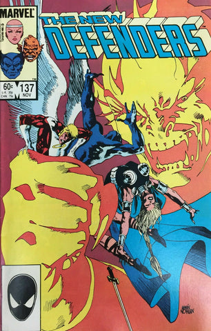 The New Defenders #137 - Marvel Comics - 1984