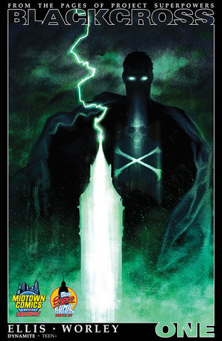 Project Superpowers: Blackcross #1 - Dynamite - 2015 - Midtown Comics Variant