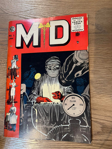 M.D #5 - EC Comics Gaines Publication inc - 1956 **