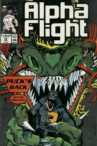 Alpha Flight #59 - Marvel Comics - 1988