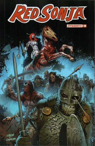 Red Sonja #14 - Dynamite - 2020 - 1:5 Variant Cover