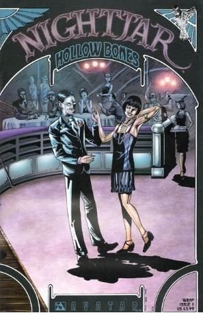 Nightjar: Hollow Bones #1 - Avatar Press - 2004 - Wraparound Cover