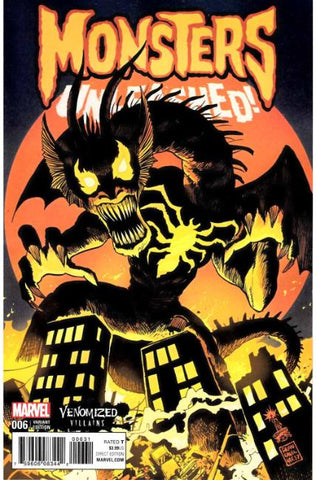 Monsters Unleashed #6 - Marvel Comics - 2017 - Variant Cover