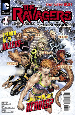 The Ravagers #1 - DC Comics - 2012