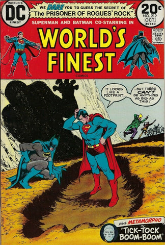World's Finest #219 - DC Comics - 1973 - GD