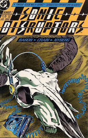 Sonic Disruptors #7 - DC Comics - 1988