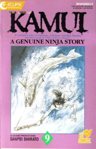 The Legend Of Kamui #9 - Eclipse Comics - 1987
