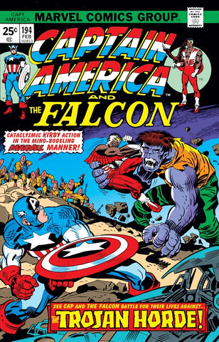 Captain America #194 - Marvel Comics -  1976 - Pence Copy