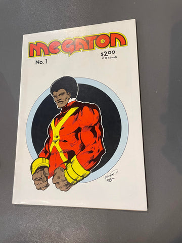 Megaton #1 - Megaton Comics - 1983  - 1st Erik Larson Comic 1st Vangaurd
