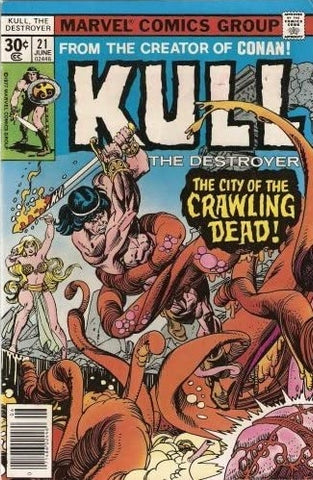 Kull The Destroyer #21 - Marvel Comics - 1975