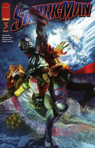 Shark-Man #3 - Image Comics - 2008
