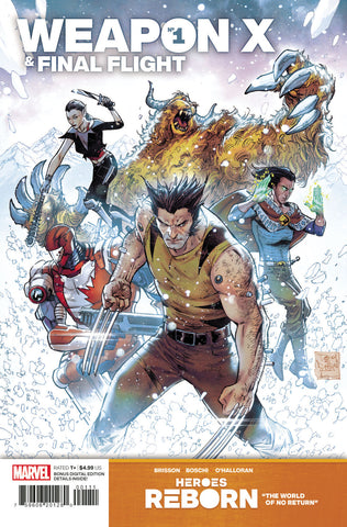 Heroes Reborn: Weapon X & Final Flight #1 - Marvel Comics - 2021