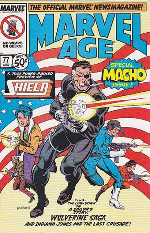 Marvel Age #77 - Marvel Comics - 1989