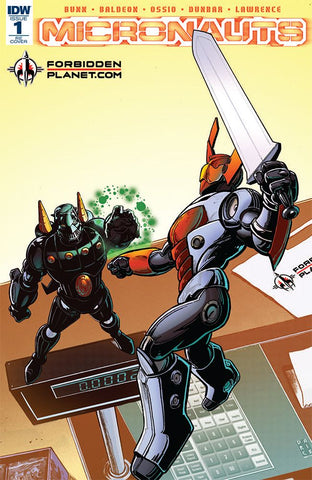 Micronauts #1 - IDW - 2016 - Forbidden Planet Exclusive Variant
