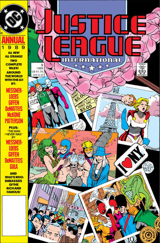 Justice League International Annual #3 - DC Comics - 1989