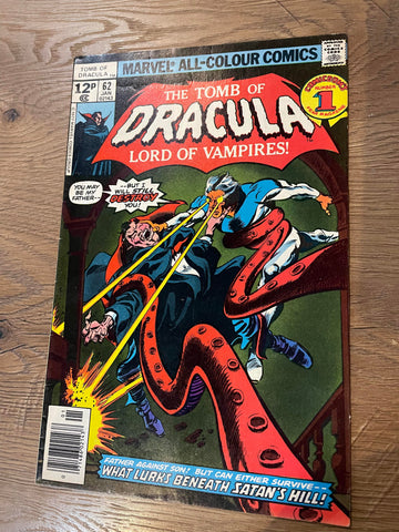 Tomb of Dracula #62 - Marvel Comics - 1978