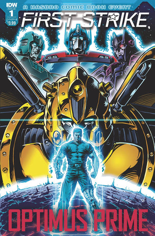 First Strike Optimus Prime #1 - IDW - 2017 - Cover B