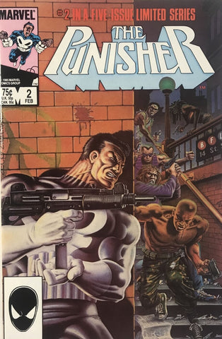 Punisher #2 (of 4) - Marvel Comics - 1985