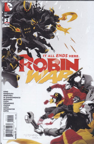 Robin War #2 - DC Comics - 2016