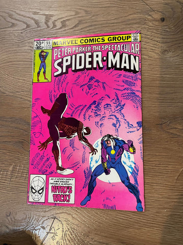 Peter Parker The Spectacular Spider-Man #55 - Marvel Comics - 1981