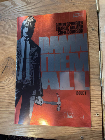 Damn Them All #1 - Boom! Studios - 2022 - CVR C Foil Adlard