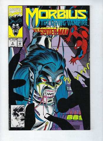 Morbius : The Living Vampire #4 - Marvel Comics - 1992