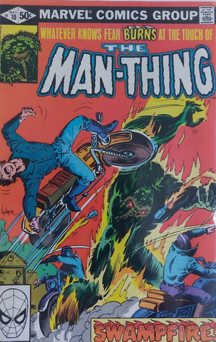 Man-Thing #10 - Marvel Comics - 1981