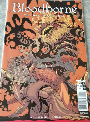 Bloodborne: Healing Thirst #5 - Titan Comics - 2018