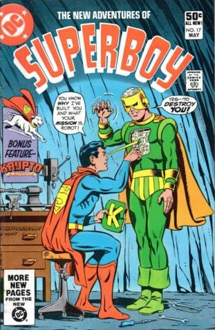 New Adventures Of Superboy #17 - DC Comics - 1981 - Pence Copy