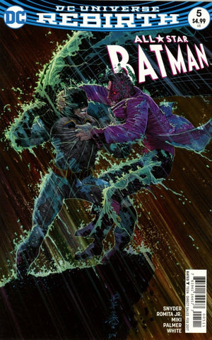 All Star Batman #5 - DC Comics - 2017 - Variant Cover