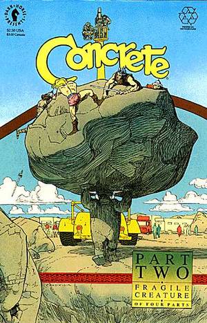 Concrete Fragile Creature #2 - Dark Horse - 1991
