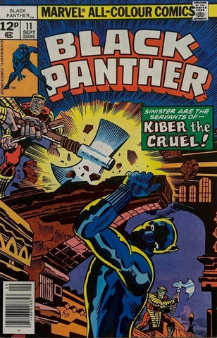 Black Panther #11 - Marvel Comics - 1978 - 1st App. Kiber the Cruel