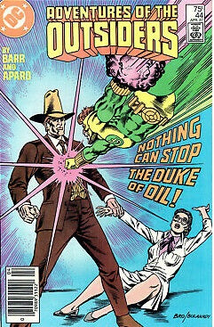 Adventures of the Outsiders #44 - DC Comics - 1987