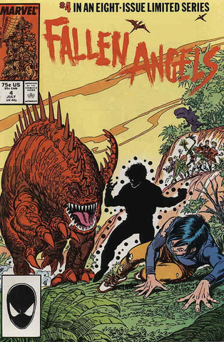 Fallen Angels #4 - Marvel Comics - 1987 - VG