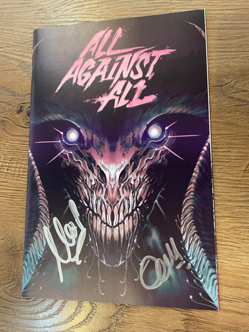 All Against All #1 - Image Comics - 2022 Signed Caspar Wijngaard Variant