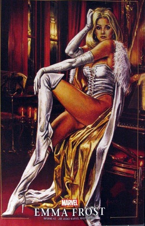 Inferno #2 -  Marvel Comics - 2022 - Marvel Masterpieces Emma Frost Cover