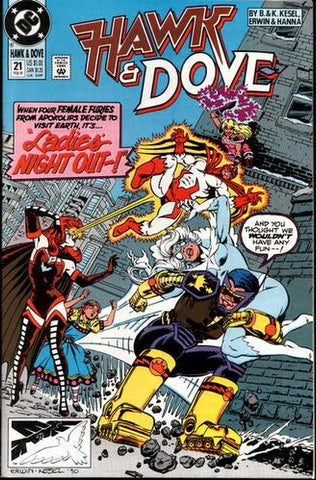 Hawk & Dove #21 - DC Comics - 1991