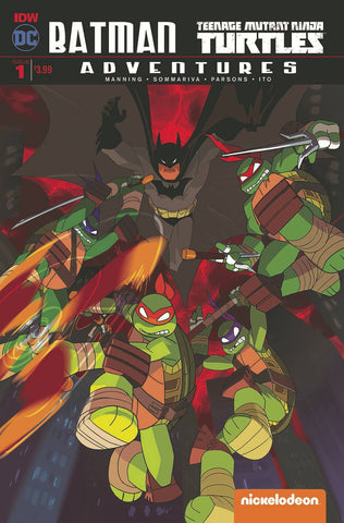 Batman/TMNT Adventures #1 - DC / IDW - 2016 - 2nd Print