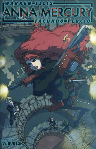 Anna Mercury #3 - Avatar - 2008 - Cover