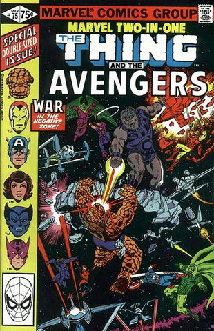 Marvel Two-In-One #75 - Marvel Comics - 1981 - Pence Copy