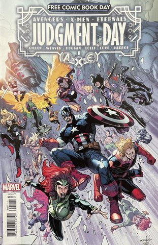 A.X.E. Judgment Day FCBD - DC Comics - 2022 - 1st App. Of Blade's Daughter