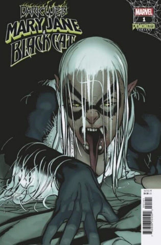 Mary Jane & Black Cat #1 - Marvel Comics - 2022 - Hughes Demonized Variant