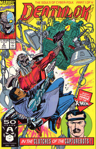 Deathlok #2 - Marvel Comics - 1991
