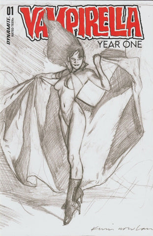 Vampirella: Year One #1 - Dynamite - 2022 - Kevin Nowlan 1:10 Variant