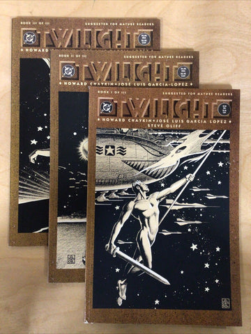 Twilight #1, #2, #3 (set) - DC Comics - 1990